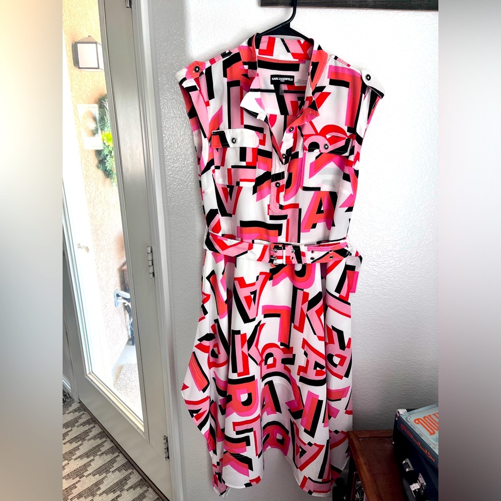 Karl Lagerfeld Womens Dress Size 14